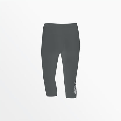 Capelli Sport - Girl's Mid Rise Logo 3/4 Cotton Leggings
