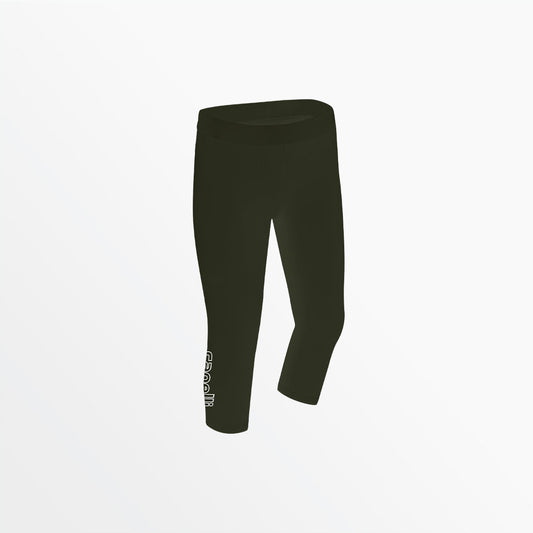 Capelli Sport - Girl's Mid Rise Logo 3/4 Cotton Leggings