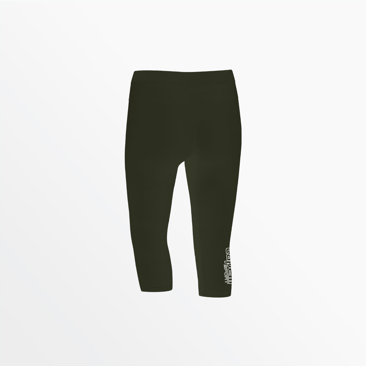 Capelli Sport - Girl's Mid Rise Logo 3/4 Cotton Leggings