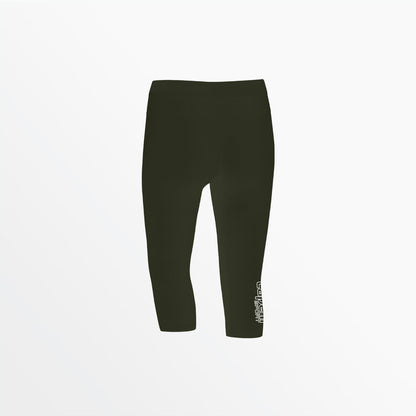 Capelli Sport - Girl's Mid Rise Logo 3/4 Cotton Leggings