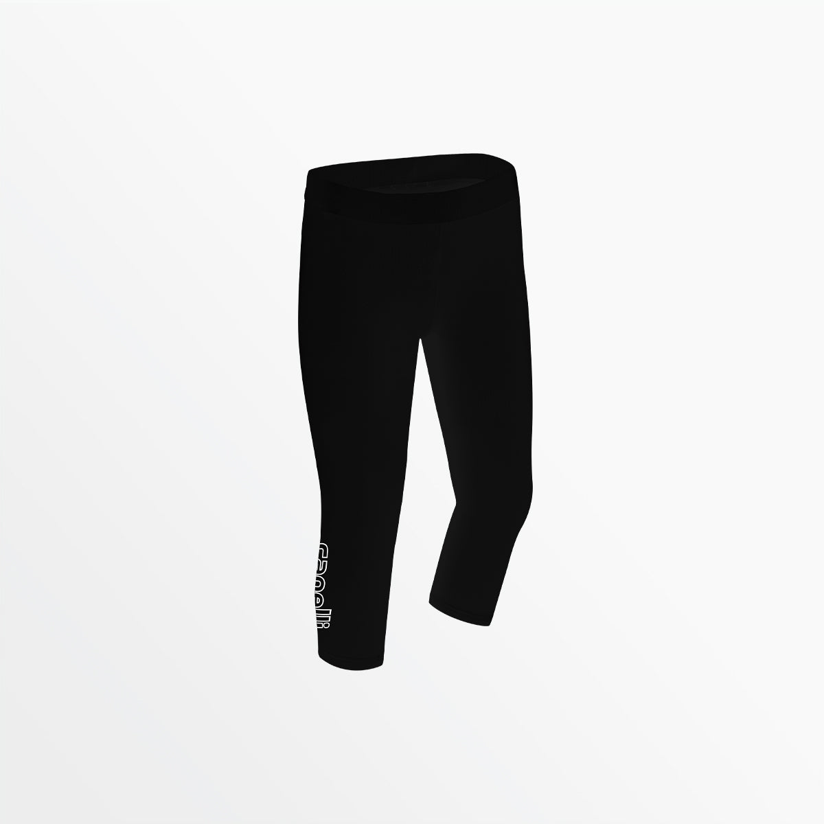 Capelli Sport - Girl's Mid Rise Logo 3/4 Cotton Leggings
