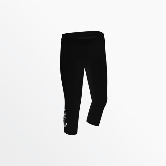 Capelli Sport - Girl's Mid Rise Logo 3/4 Cotton Leggings