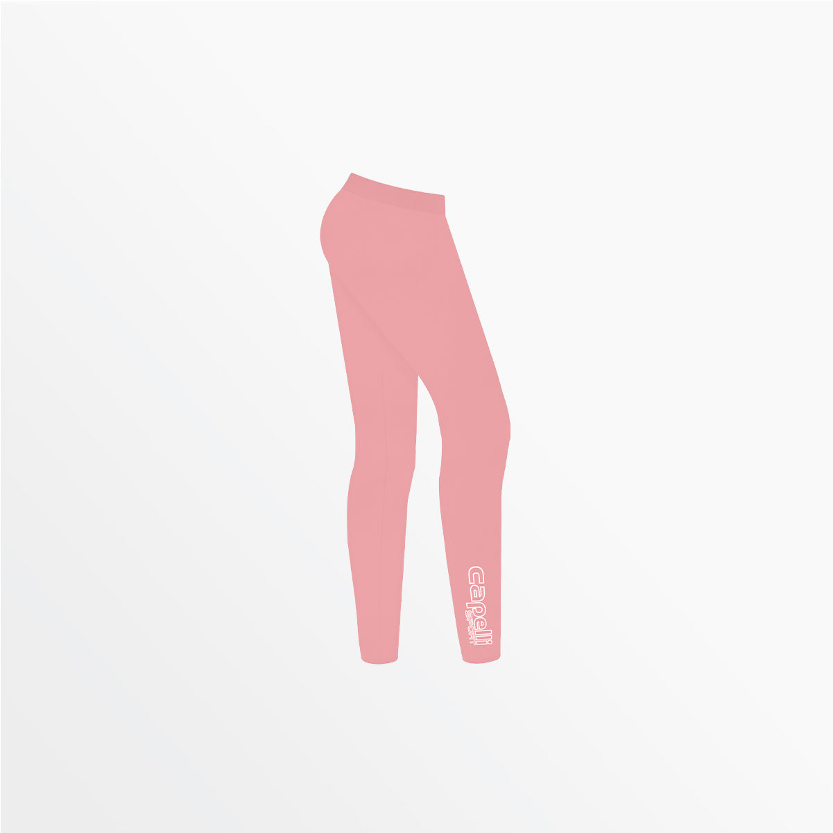 Capelli Sport - Girl's Mid Rise Logo Cotton Leggings