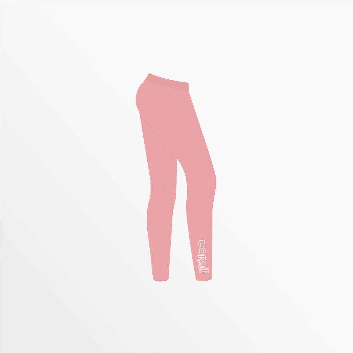 Capelli Sport - Girl's Mid Rise Logo Cotton Leggings