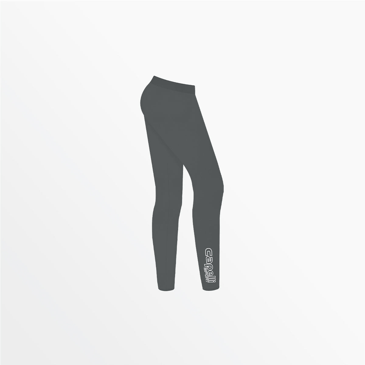 Capelli Sport - Girl's Mid Rise Logo Cotton Leggings