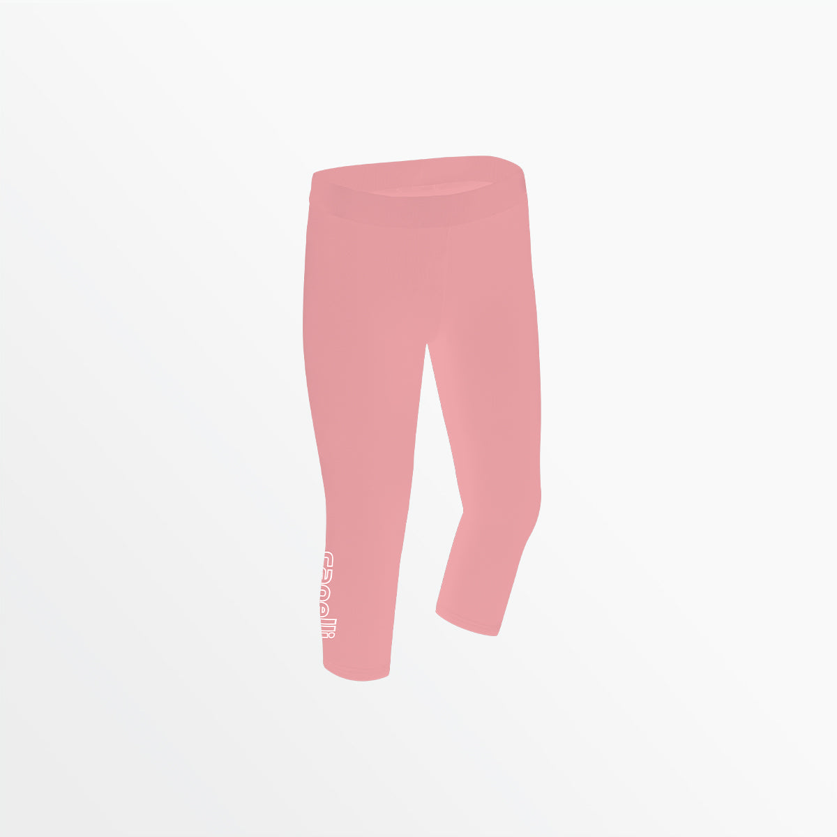 Capelli Sport - Girl's Mid Rise Logo 3/4 Cotton Leggings