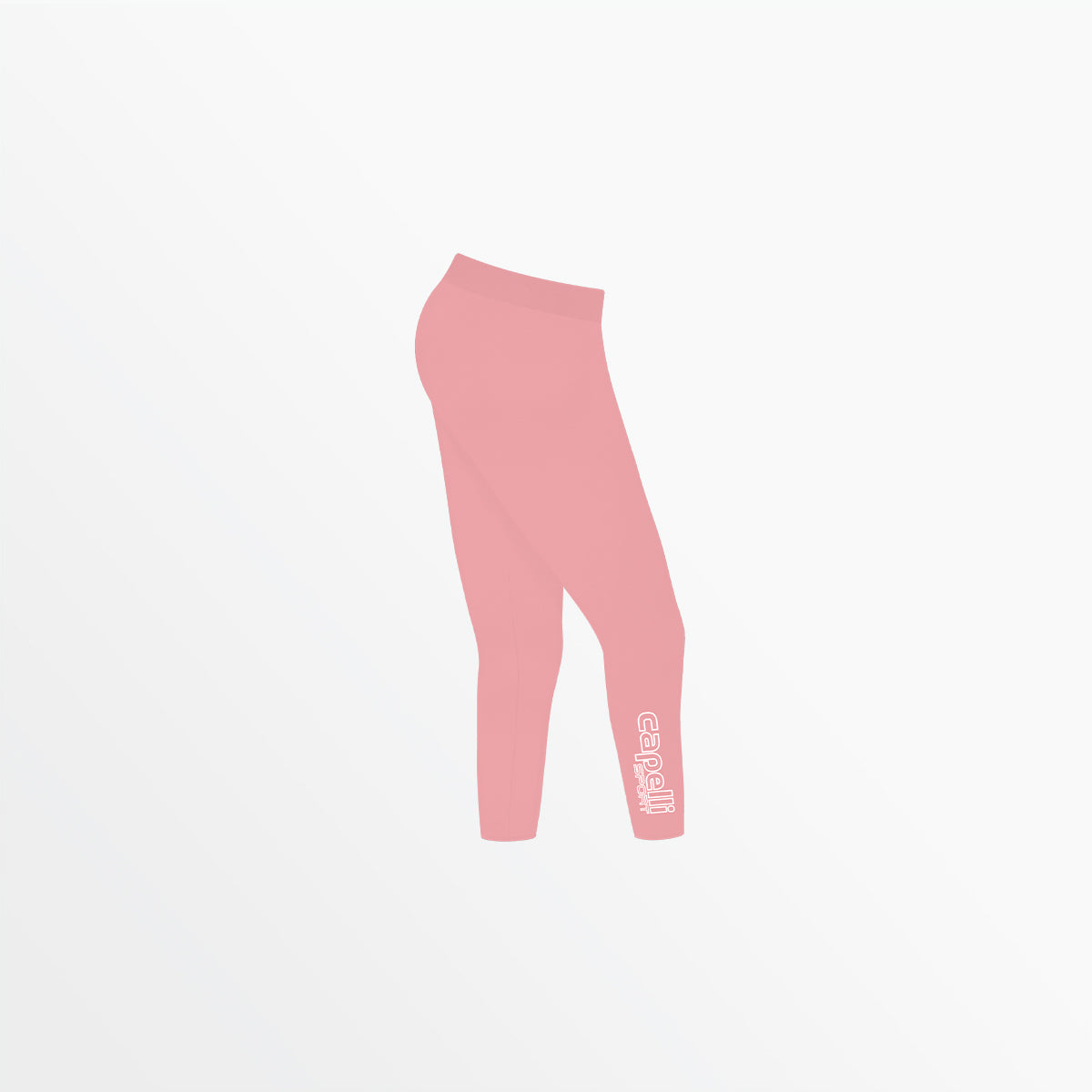 Capelli Sport - Girl's Mid Rise Logo 3/4 Cotton Leggings