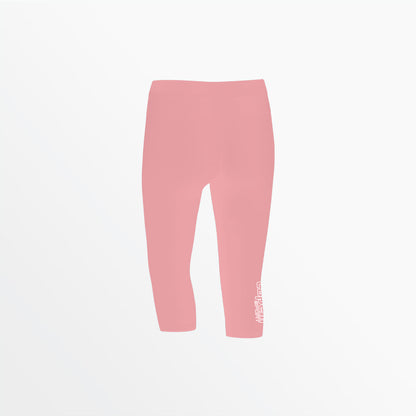 Capelli Sport - Girl's Mid Rise Logo 3/4 Cotton Leggings