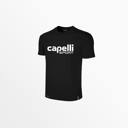 Capelli Sport - Adult Logo Crew Neck Poly Tee