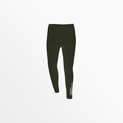 Capelli Sport - Girl's Mid Rise Logo Cotton Leggings