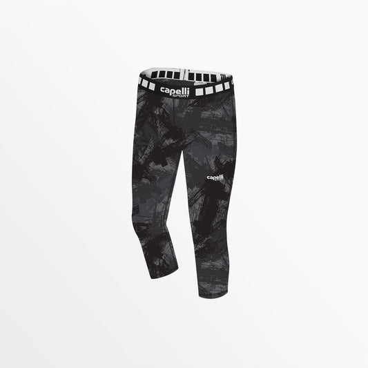 Capelli Sport - Girl's 3/4 Camo Strokes Performance Tights