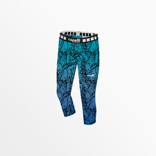 Capelli Sport - Girl's 3/4 Distressed Ombre Performance Tights