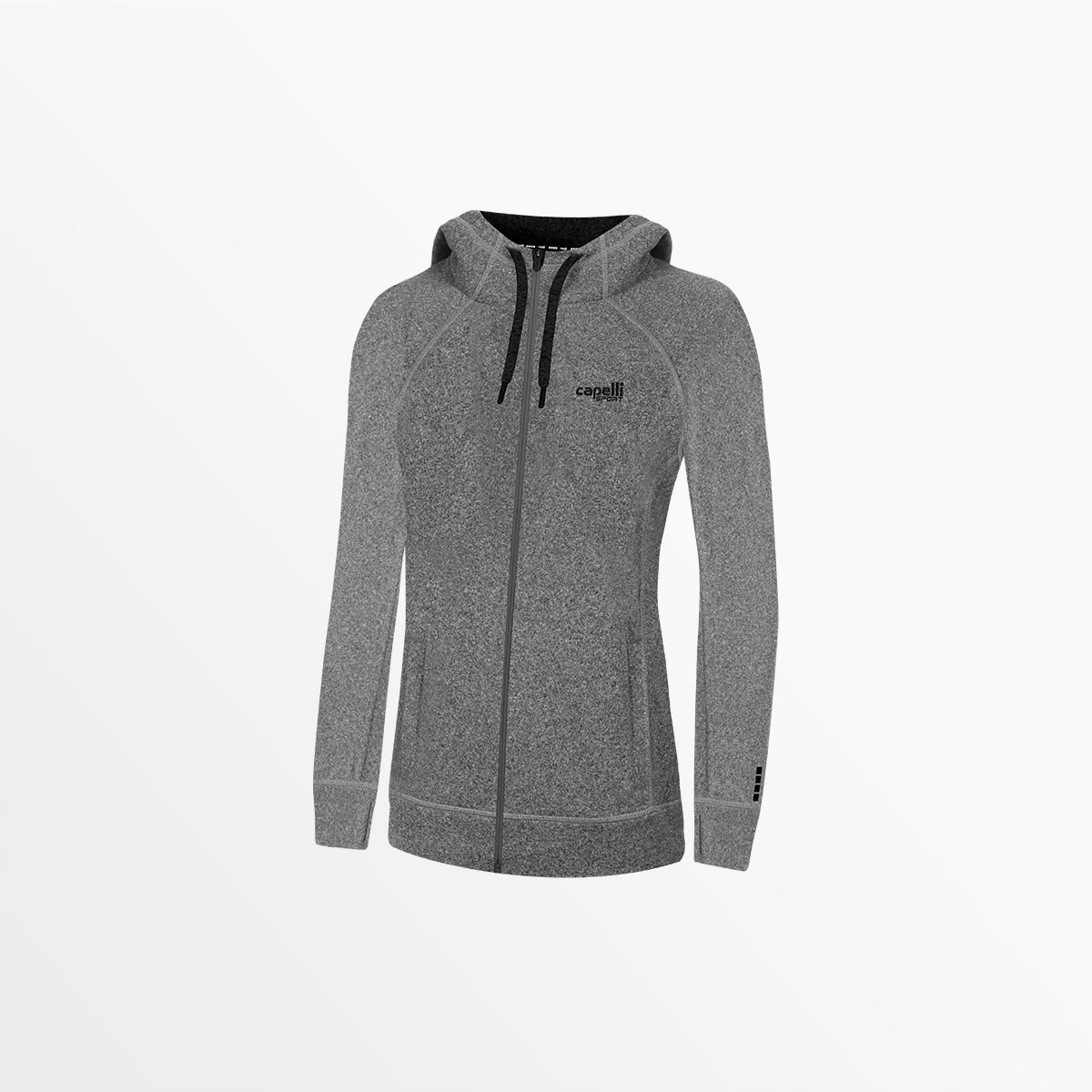 Capelli Sport - Girl's Essential Heather Zip Up Hoodie