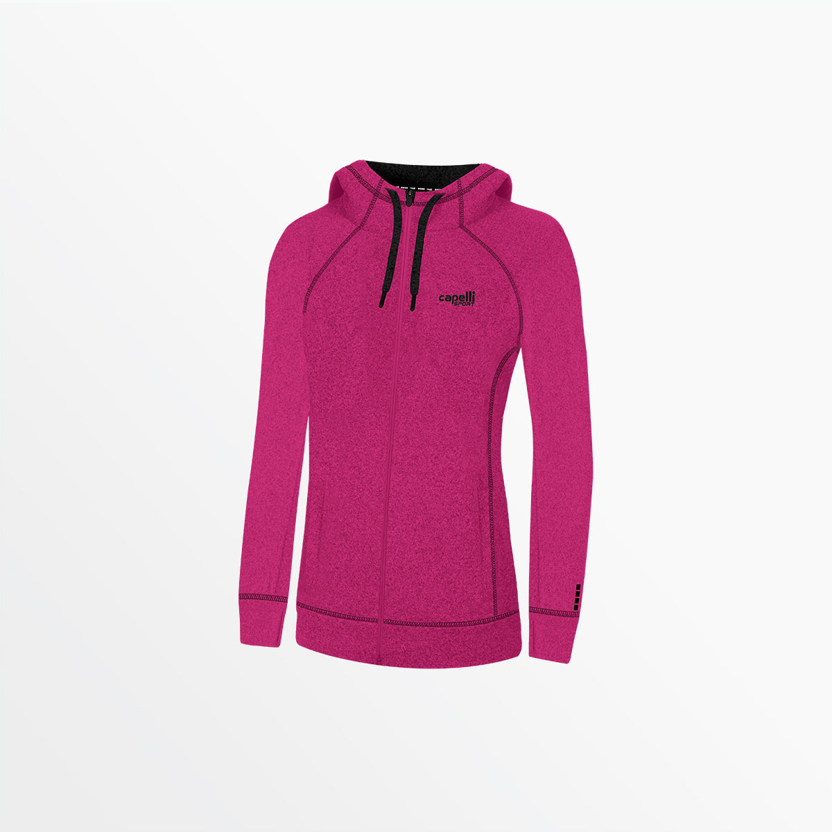 Capelli Sport - Girl's Essential Heather Zip Up Hoodie