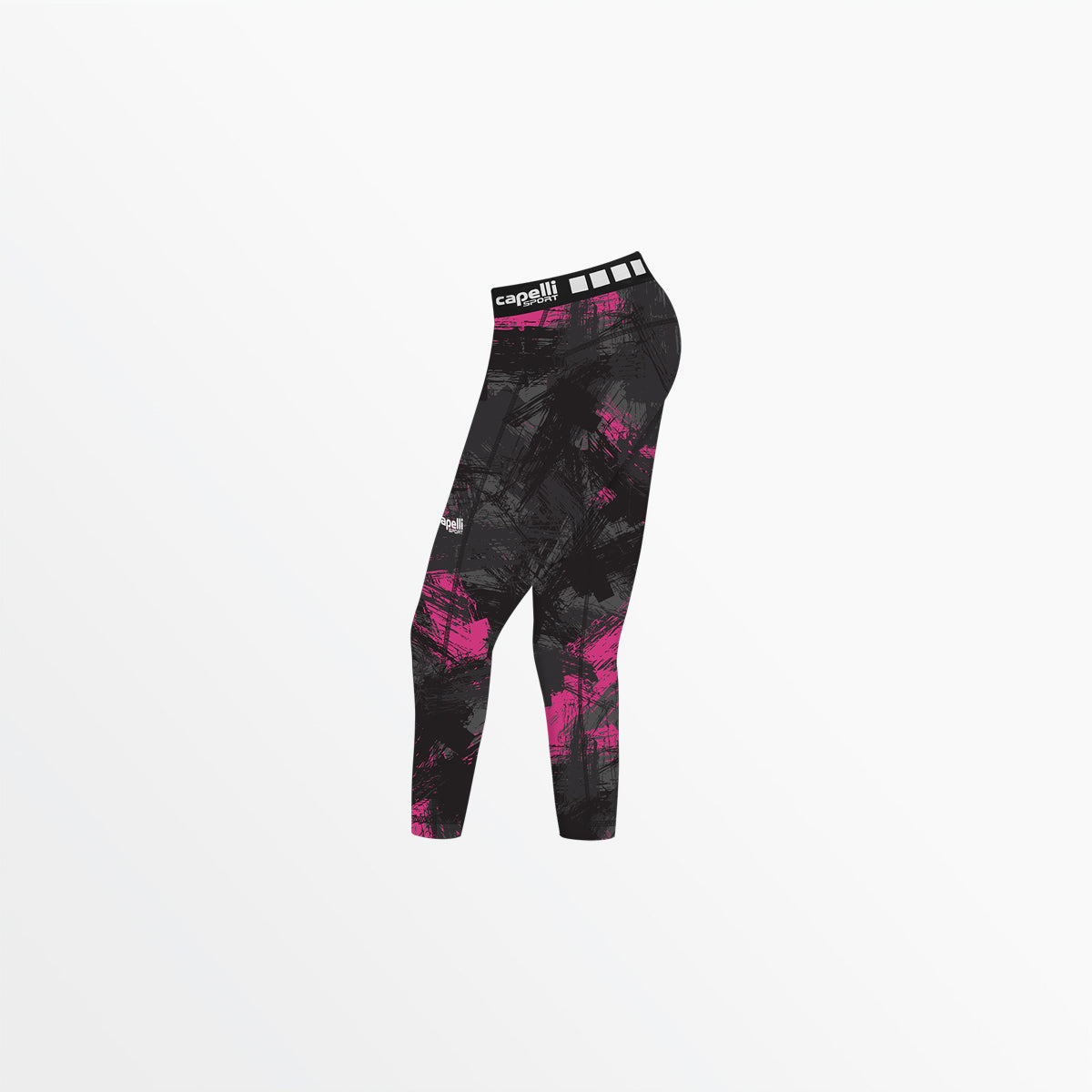 Capelli Sport - Girl's 3/4 Camo Strokes Performance Tights