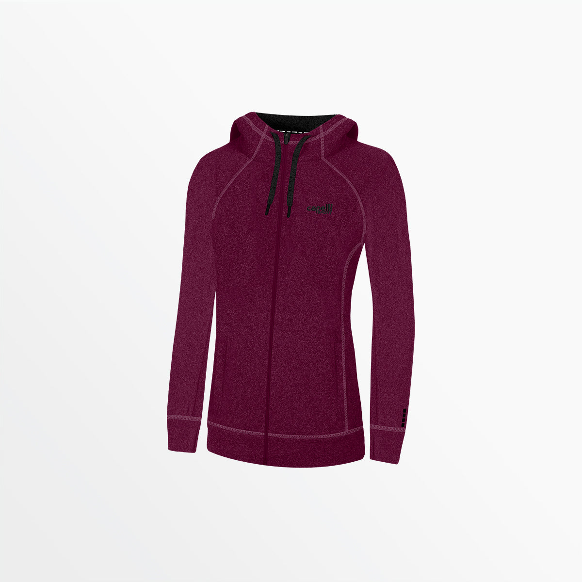 Capelli Sport - Girl's Essential Heather Zip Up Hoodie