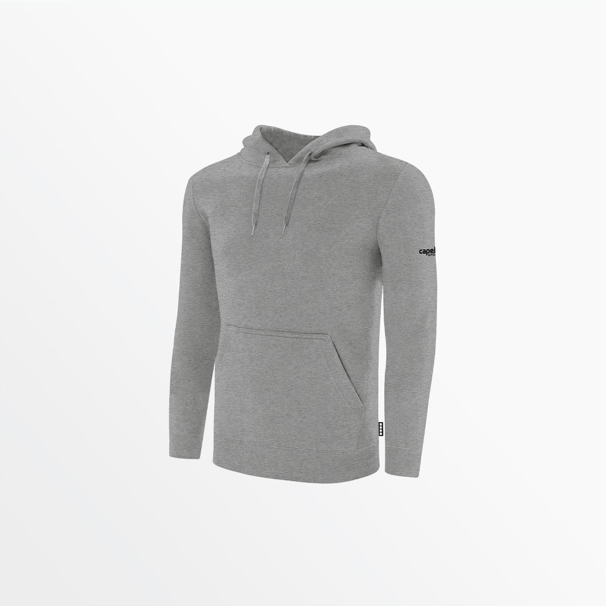 Capelli Sport - Men's Basic Fleece Pullover Hoodie With Sleeve Logo