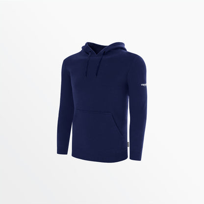 Capelli Sport - Men's Basic Fleece Pullover Hoodie With Sleeve Logo