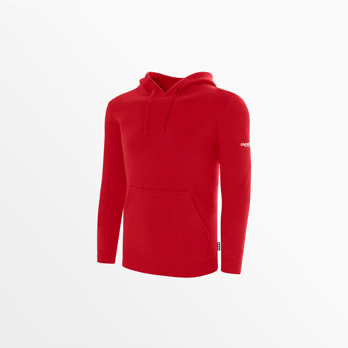 Capelli Sport - Men's Basic Fleece Pullover Hoodie With Sleeve Logo