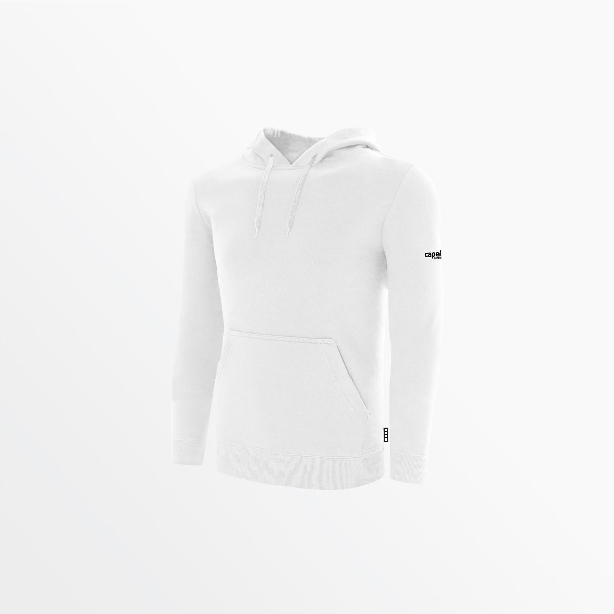 Capelli Sport - Men's Basic Fleece Pullover Hoodie With Sleeve Logo