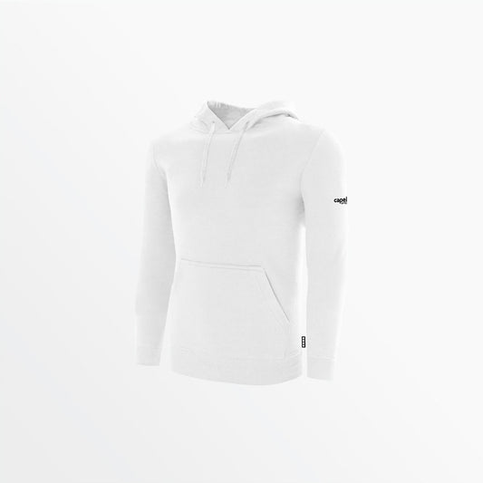 Capelli Sport - Men's Basic Fleece Pullover Hoodie With Sleeve Logo