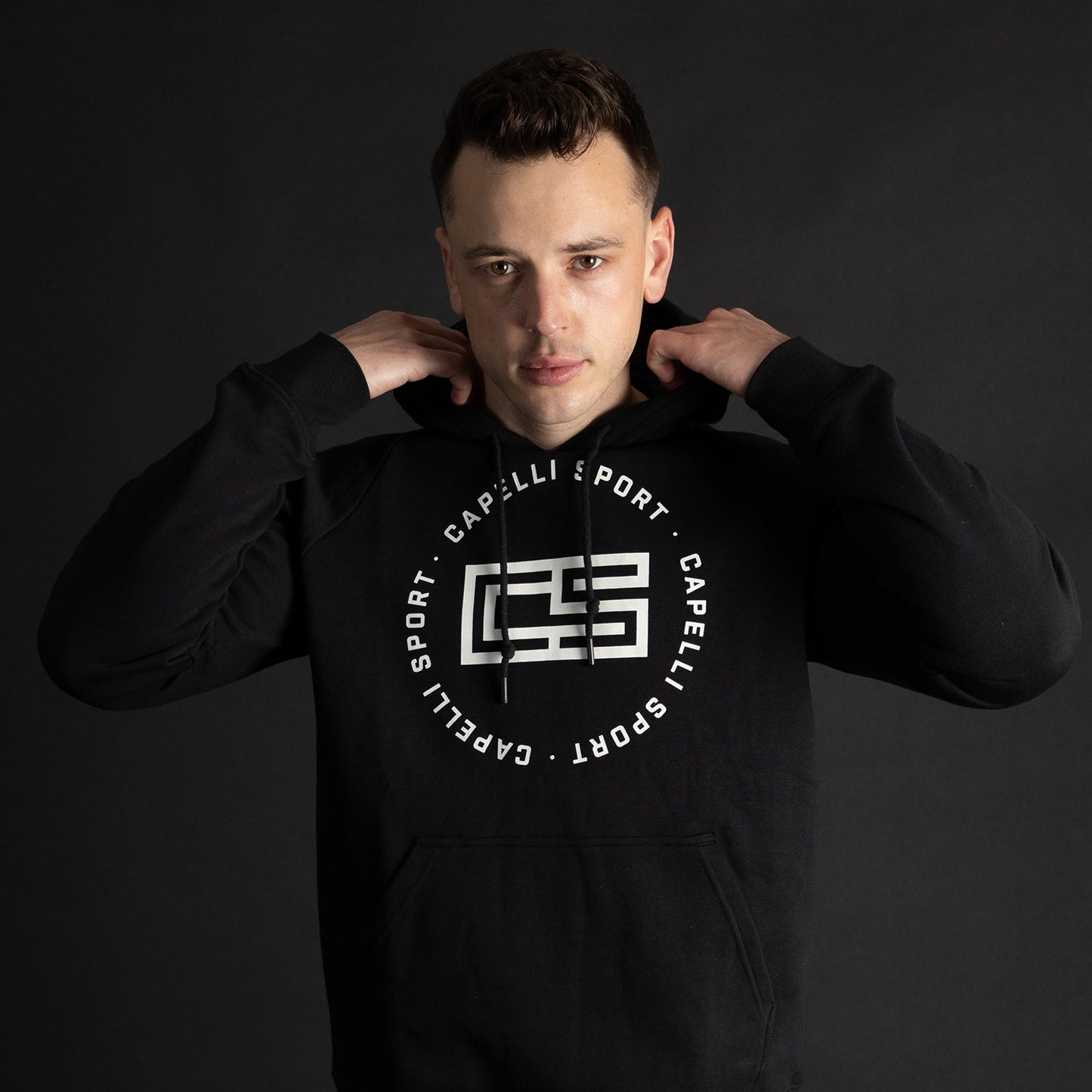 Capelli Sport - Men's Circle Monogram Pullover Hoodie