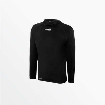 Capelli Sport - Youth Club Long Sleeve Poly Hooded Tee