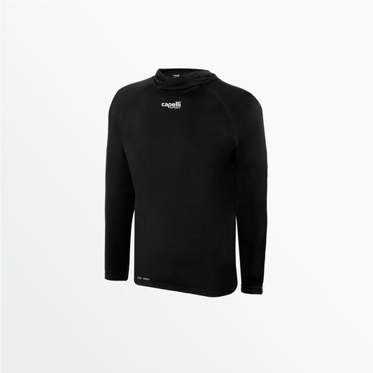 Capelli Sport - Youth Club Long Sleeve Poly Hooded Tee