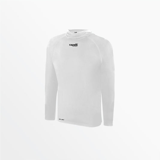 Capelli Sport - Youth Club Long Sleeve Poly Hooded Tee