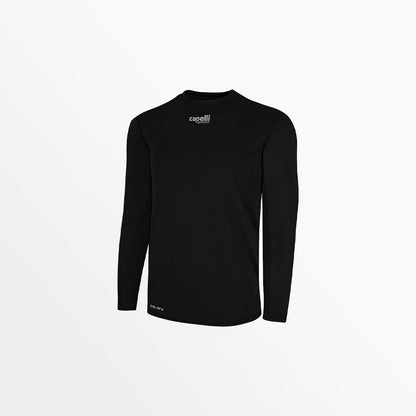 Capelli Sport - Youth Basics Crew Neck Long Sleeve Poly Tee