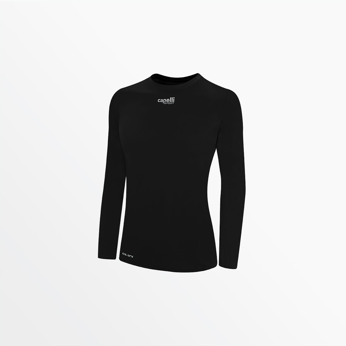 Capelli Sport - Women's Basics Crew Neck Long Sleeve Poly Tee