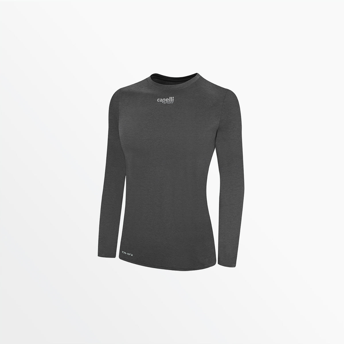 Capelli Sport - Women's Basics Crew Neck Long Sleeve Poly Tee