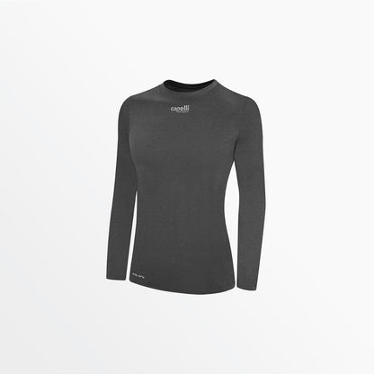 Capelli Sport - Women's Basics Crew Neck Long Sleeve Poly Tee