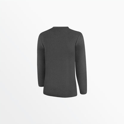 Capelli Sport - Women's Basics Crew Neck Long Sleeve Poly Tee