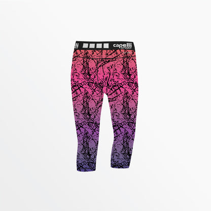Capelli Sport - Women's 3/4 Distressed Ombre Performance Tights
