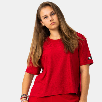 Capelli Sport - MTV Women's Push It Jacquard Boxy Tee