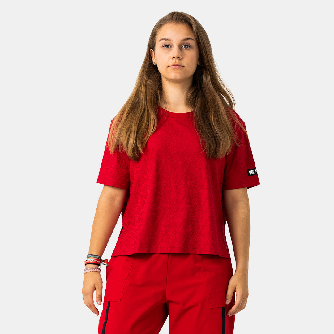Capelli Sport - MTV Women's Push It Jacquard Boxy Tee