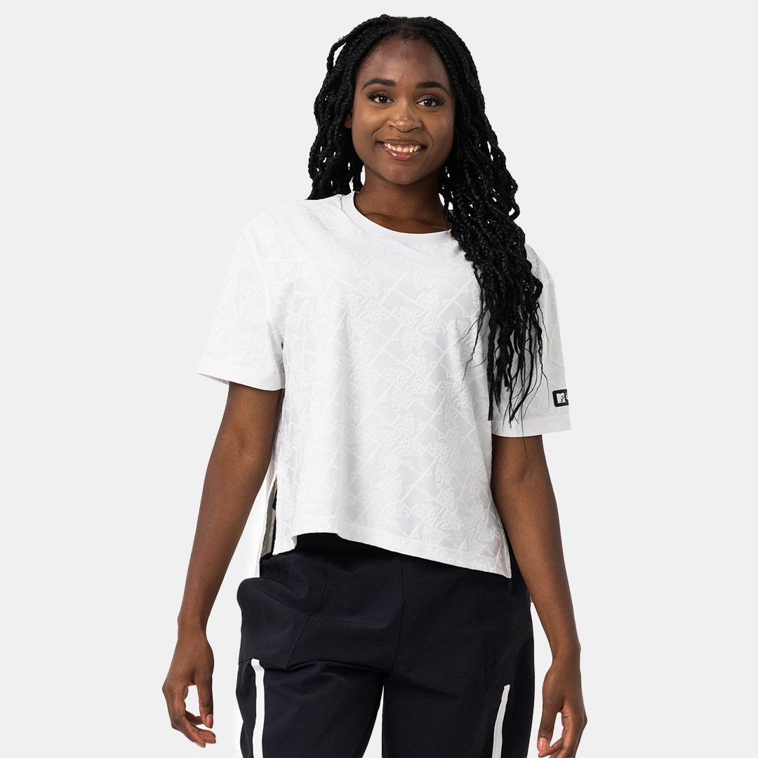 Capelli Sport - MTV Women's Push It Jacquard Boxy Tee