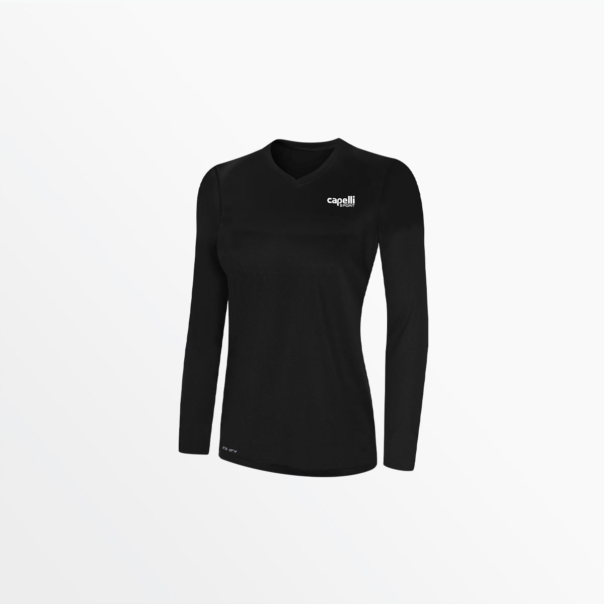 Capelli Sport - Women's V-Neck Long Sleeve Poly Tee