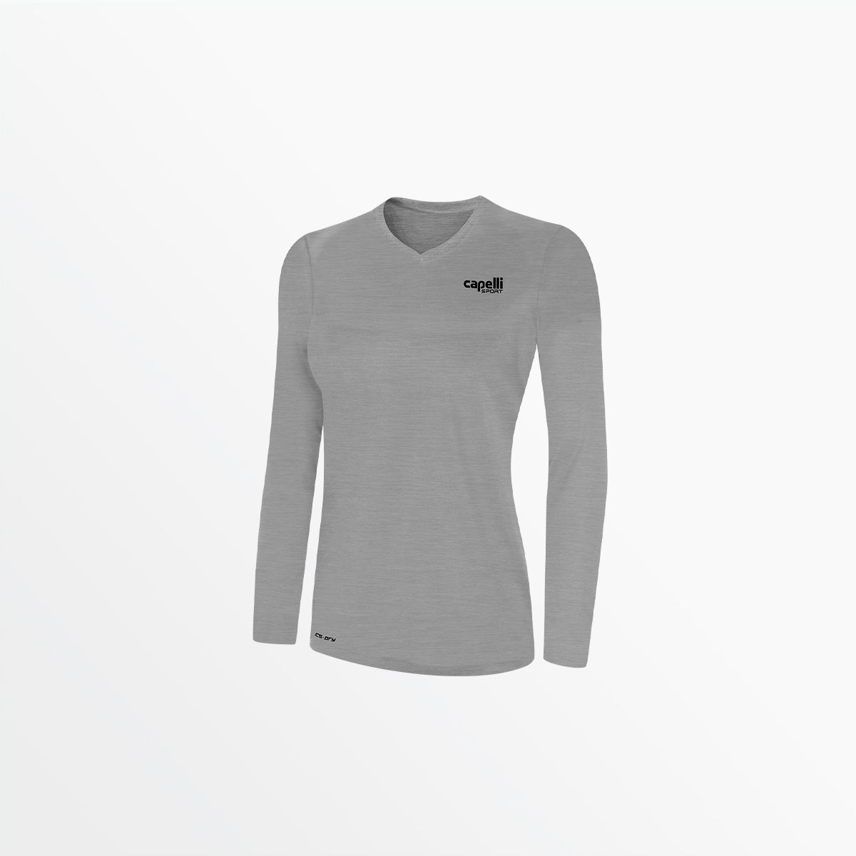 Capelli Sport - Women's V-Neck Long Sleeve Poly Tee