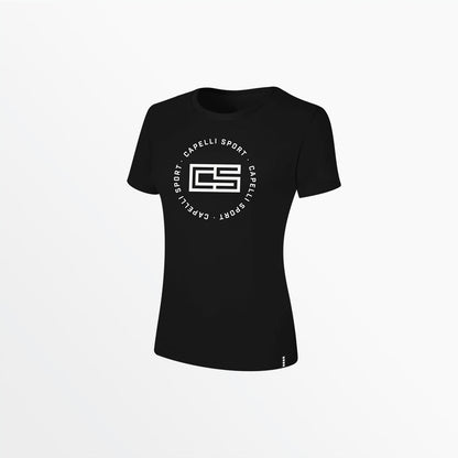 Capelli Sport - Women's Circle Monogram Tee