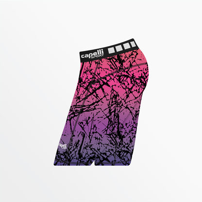 Capelli Sport - Women's Distressed Ombre Biker Shorts